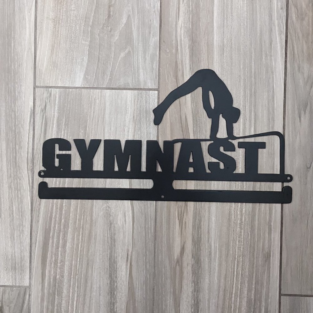 Boys Gymnastics Medal Rack